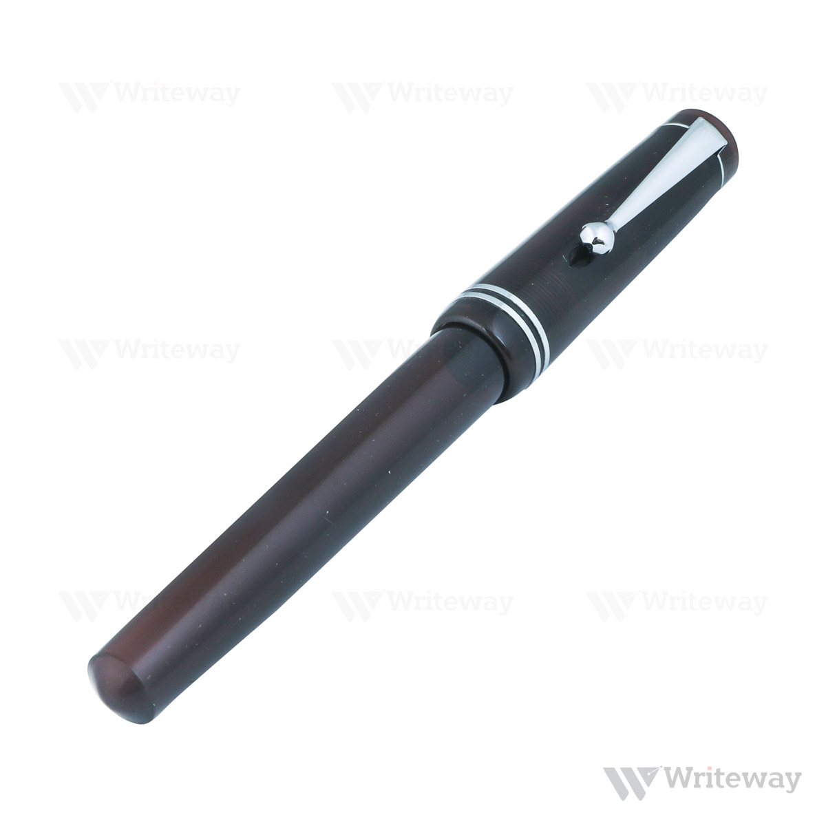 CLICK ARISTOCRAT FOUNTAIN PEN TRANSPARENT BROWN